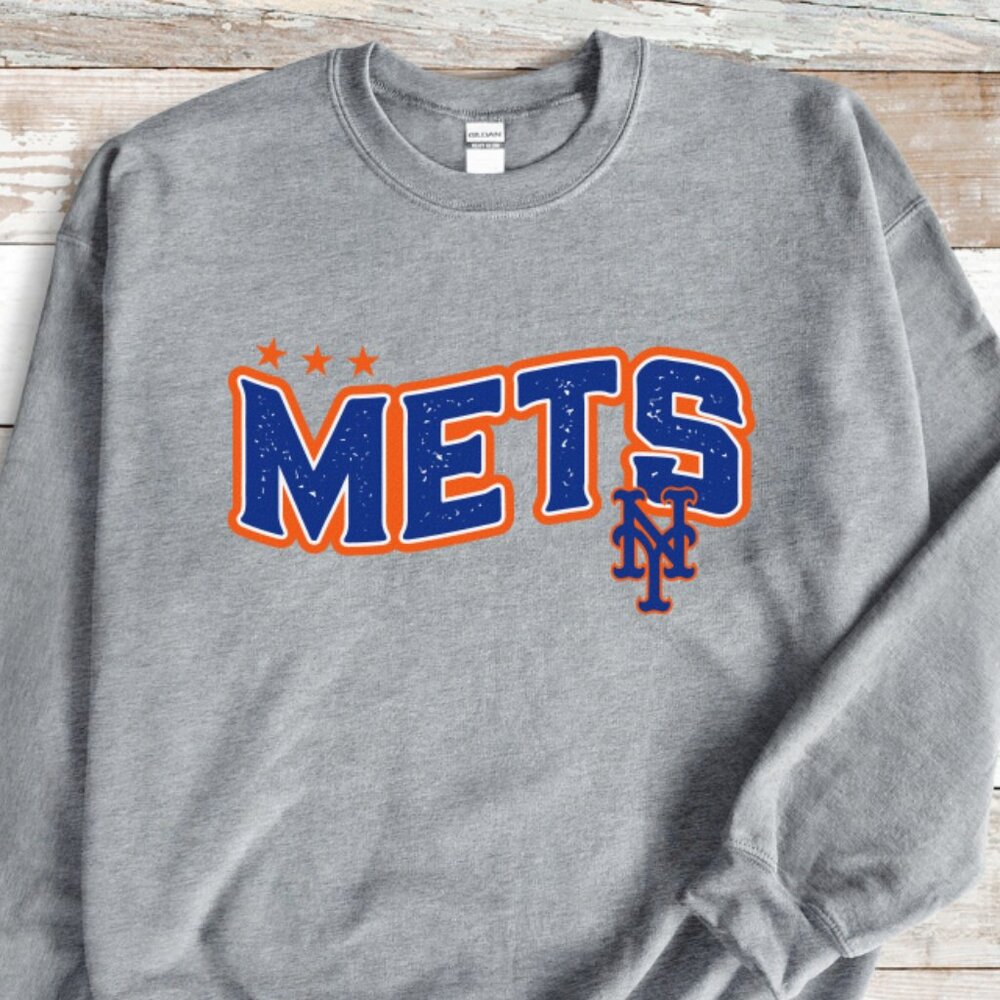 NEW - New York Mets Crewneck Sweatshirt Unisex